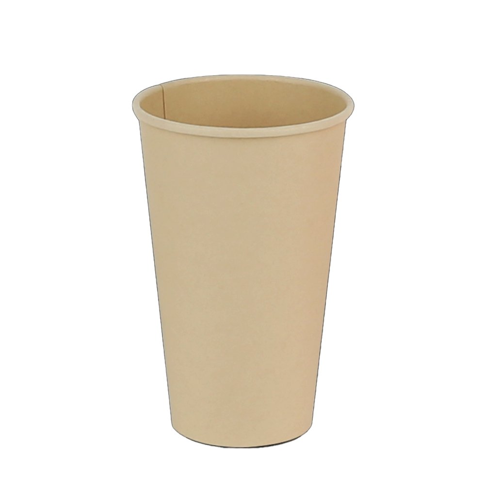 22oz/650mL PE Coated Bamboo Paper Cold Cup - TEM IMPORTS™