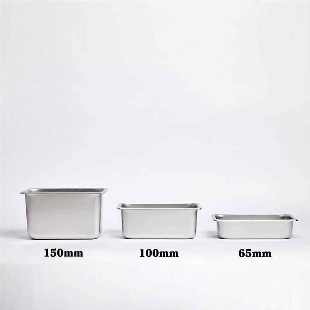 2/3 Size Anti-Jam Gastronorm Steam Pans - 11.5L - TEM IMPORTS™