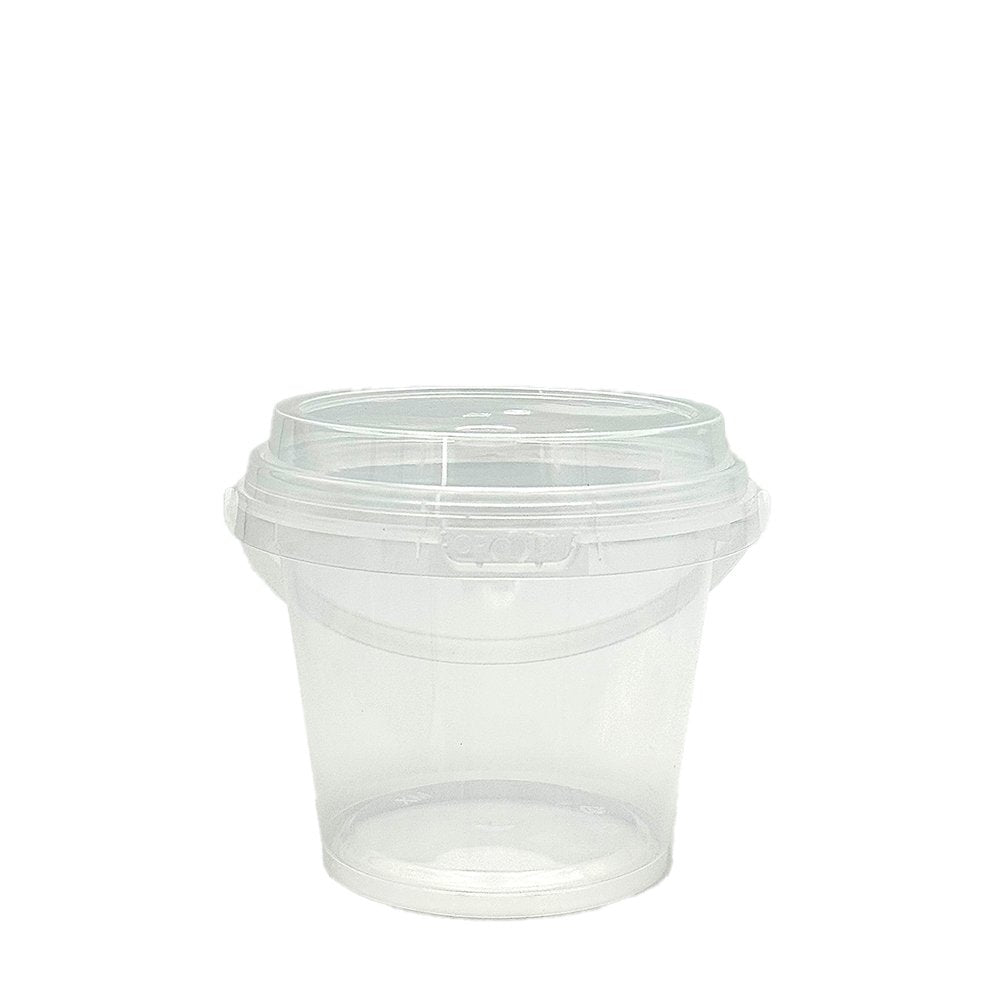 24oz/700mL Clear Fruit/Milk Tea Tamper Proof Bucket Cups - TEM IMPORTS™