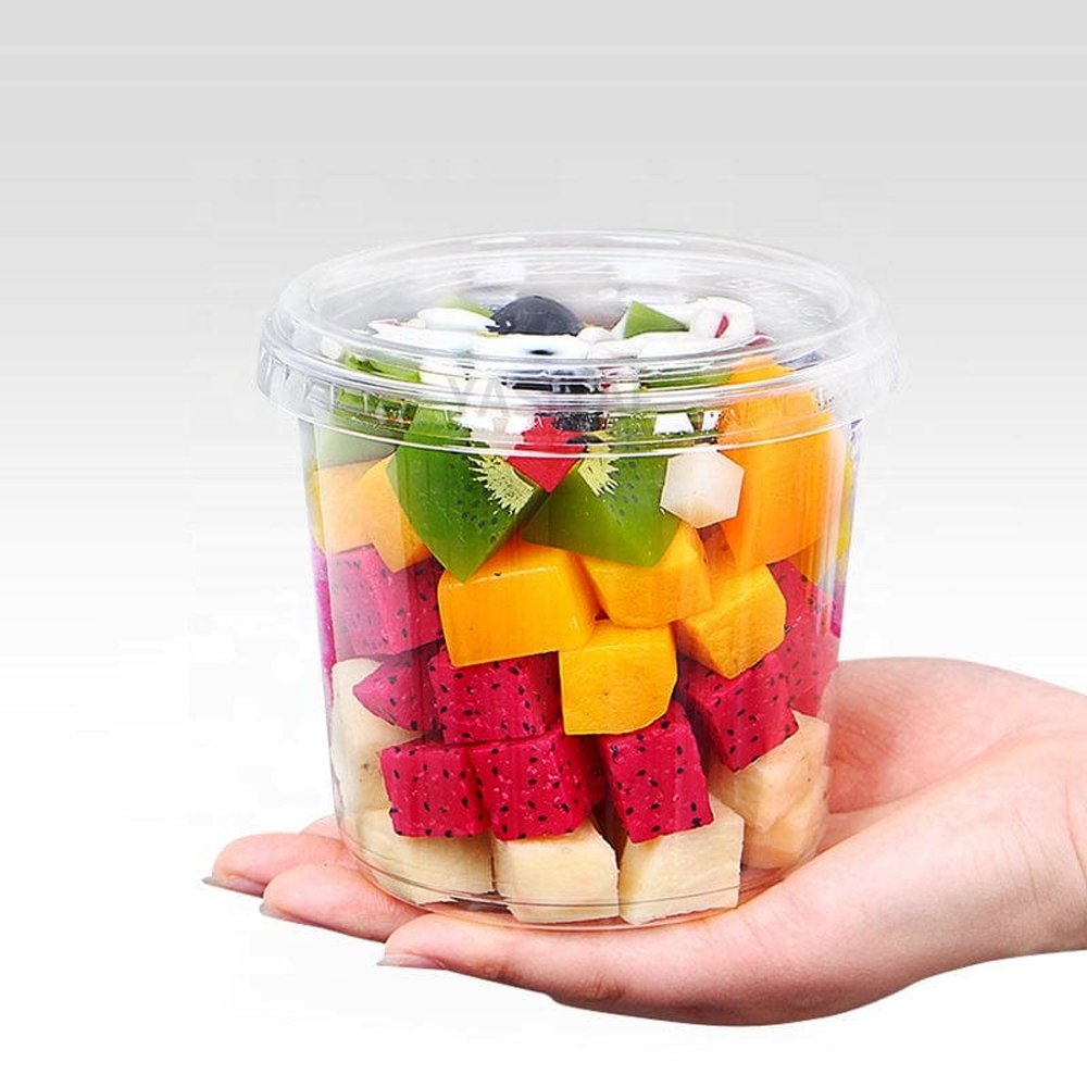 24oz/710mL Clear RPET Deli Container - TEM IMPORTS™