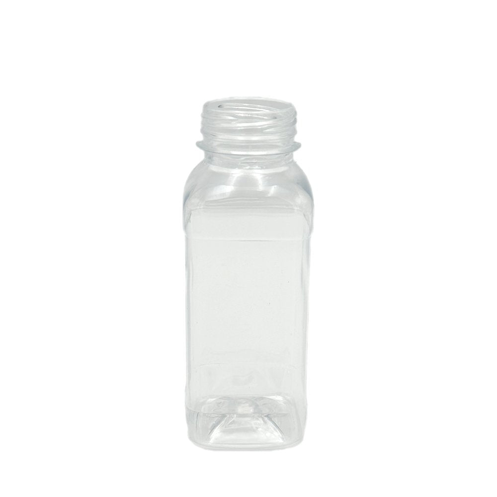 250mL Square Bottles With Tamper Evident Cap - TEM IMPORTS™