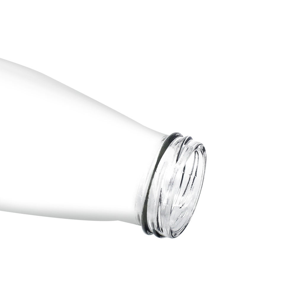 250mL Vintage Milk Glass Bottle With Metal Cap - TEM IMPORTS™