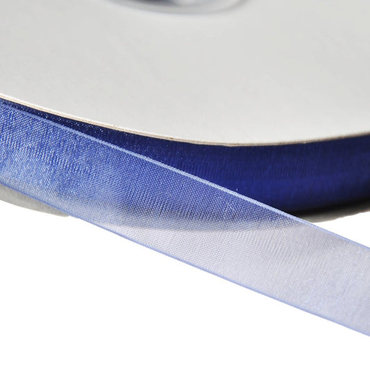 25mm Organza Navy Blue - Woven Edge - TEM IMPORTS™