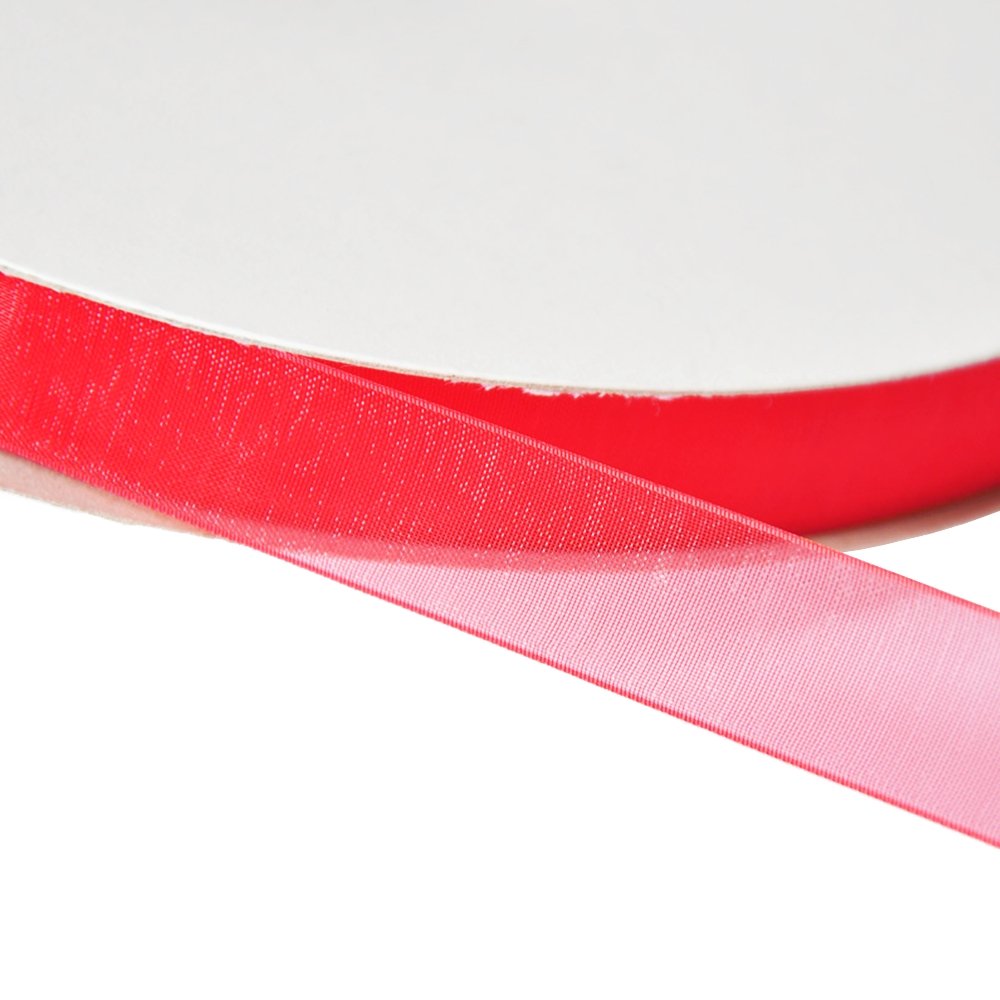 25mm Organza Red - Woven Edge - TEM IMPORTS™
