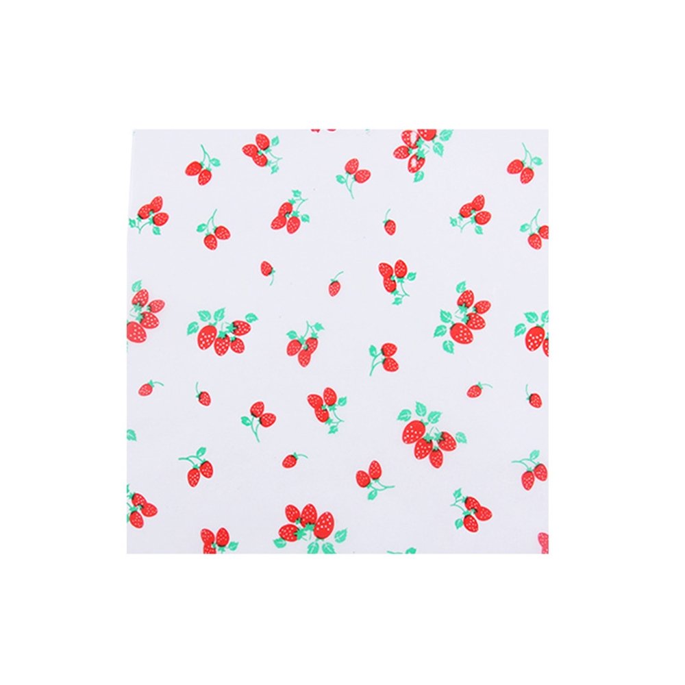 25x21 Food Wrapping Paper - Cherry Pattern - Pk50 - TEM IMPORTS™