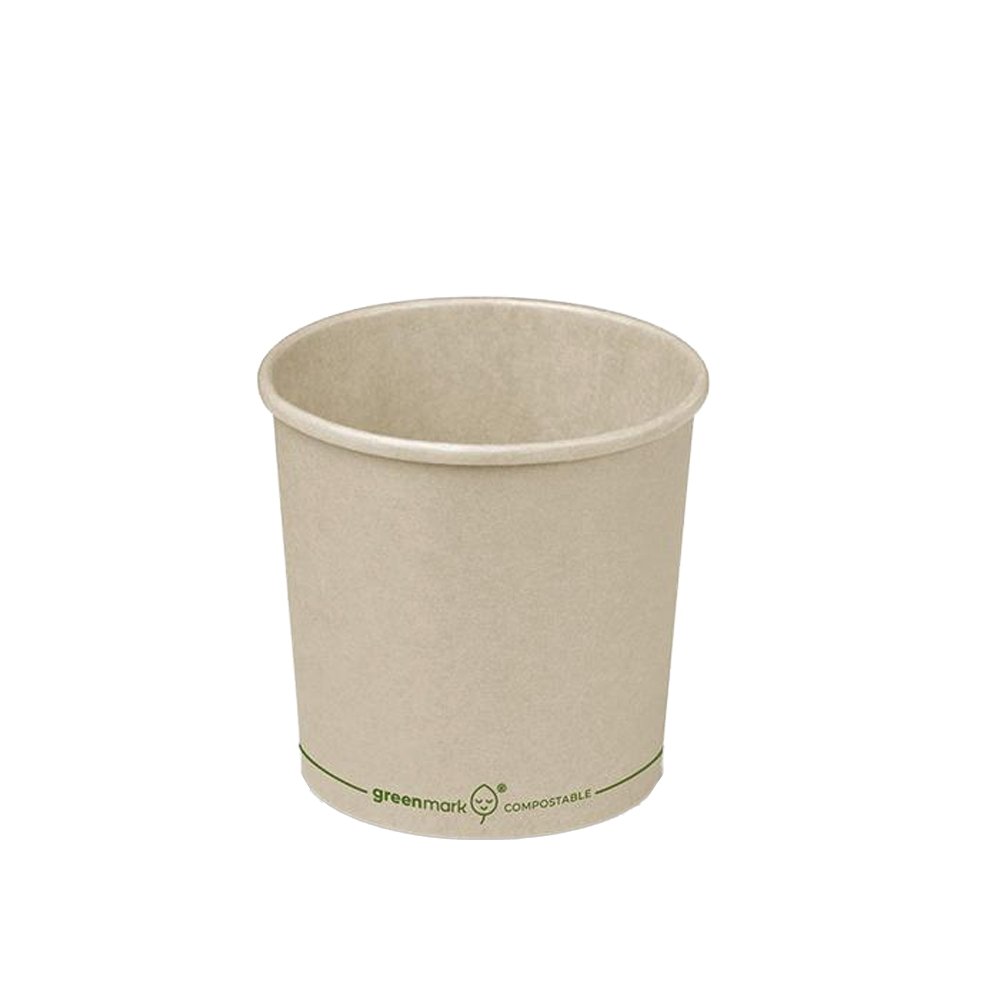 26oz/780mL PLA Coated Bamboo Paper Soup Cup - TEM IMPORTS™