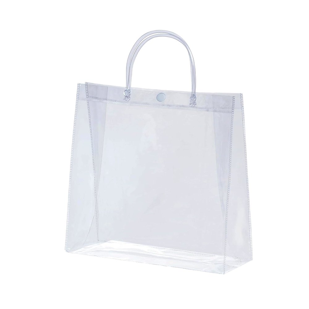 28x28x10cm Clear PVC Gift Bag - TEM IMPORTS™