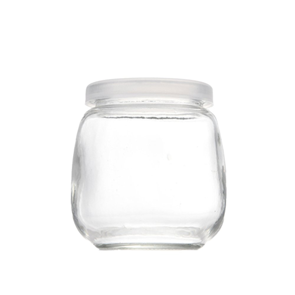 300mL Yogurt Glass Jar With Soft PE Lid - TEM IMPORTS™