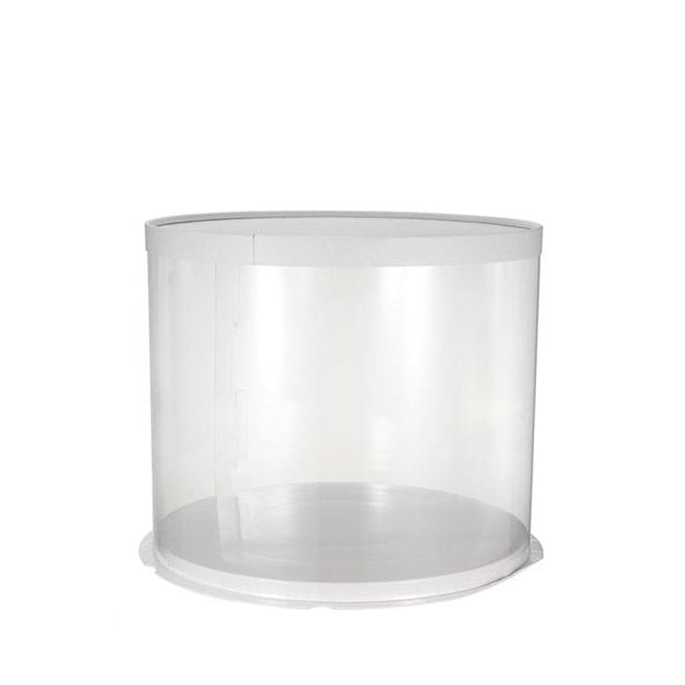 30x25 Round Transparent Box - TEM IMPORTS™