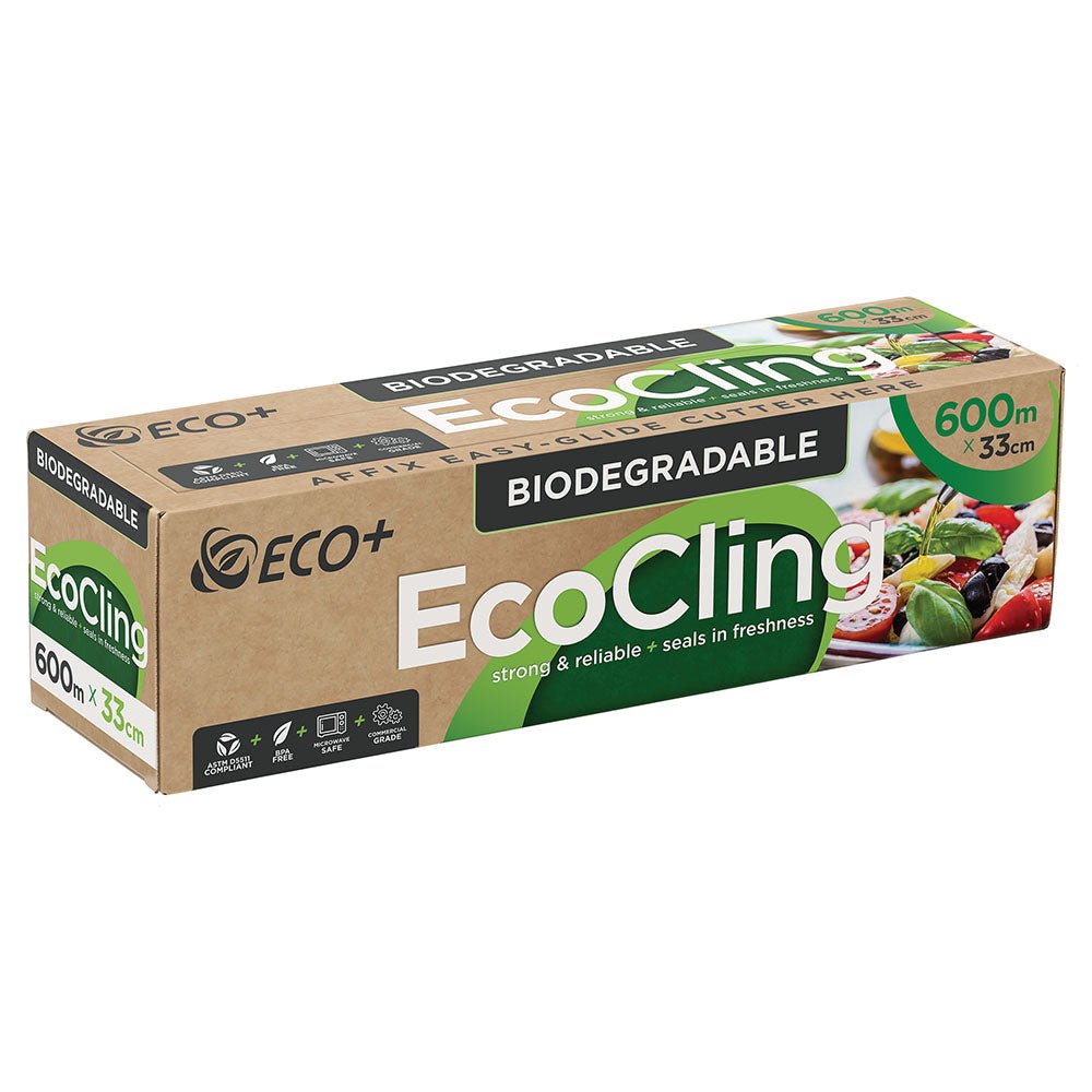 33cm x 600m EcoCling Biodegradable Food Film - TEM IMPORTS™