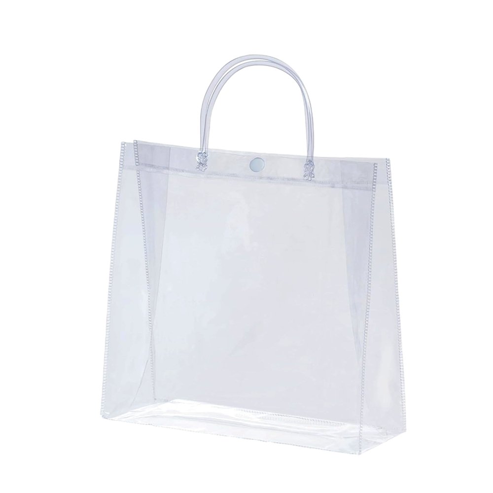 35x30x12cm Clear PVC Gift Bag - TEM IMPORTS™