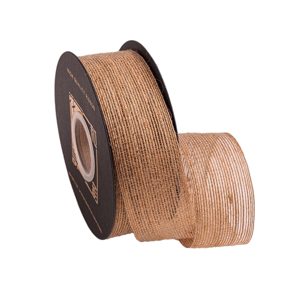 38mm Band Jute Hessian Burlap Ribbon - 20m - TEM IMPORTS™