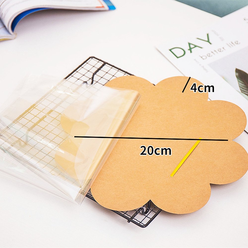 415mm Height Cellophane Wrap Set - Kraft - TEM IMPORTS™