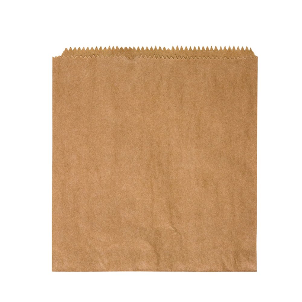 4F Flat Paper Bag Brown - Pack of 100 - TEM IMPORTS™