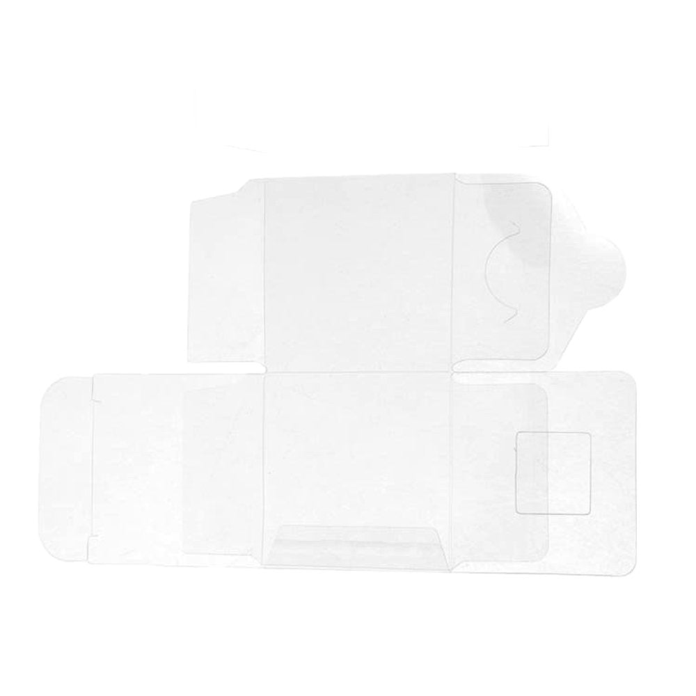 Transparent PVC Cube Box - 50x50mm - TEM IMPORTS™
