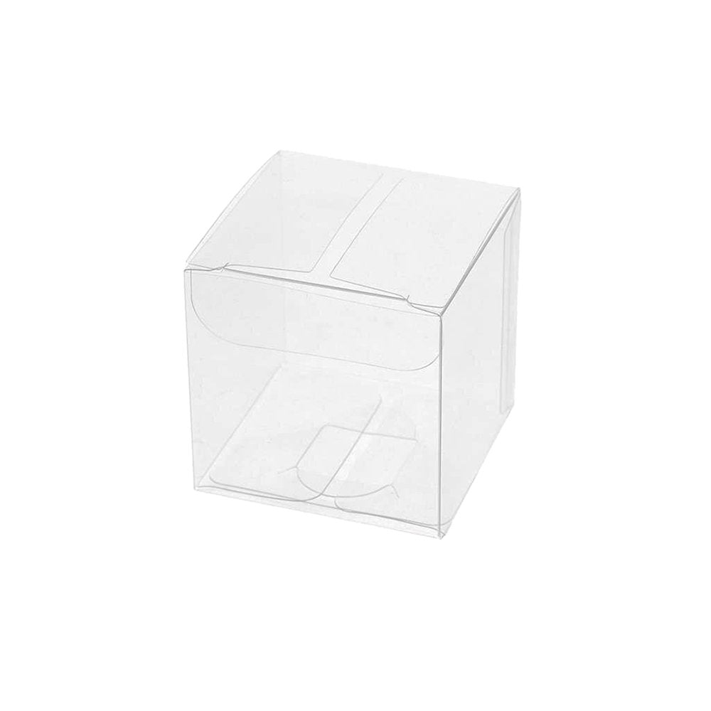 50x50mm Clear PVC Cube Box - TEM IMPORTS™
