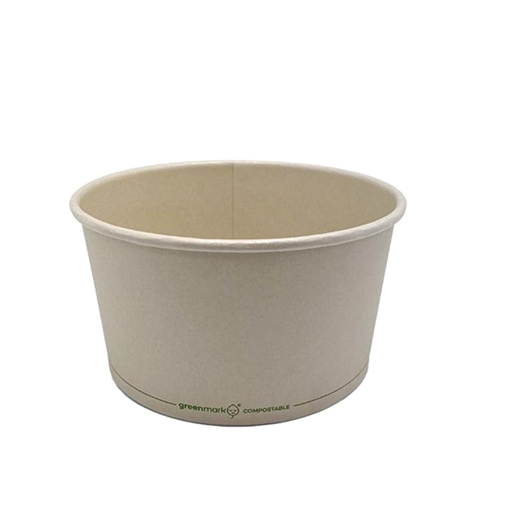 5oz/150mL BioPBS Coated Ice Cream Bamboo Paper Cup - TEM IMPORTS™