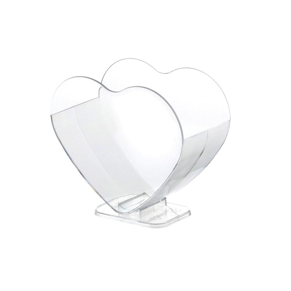 70mL Clear Mini Bowl Heart Shape Container - TEM IMPORTS™