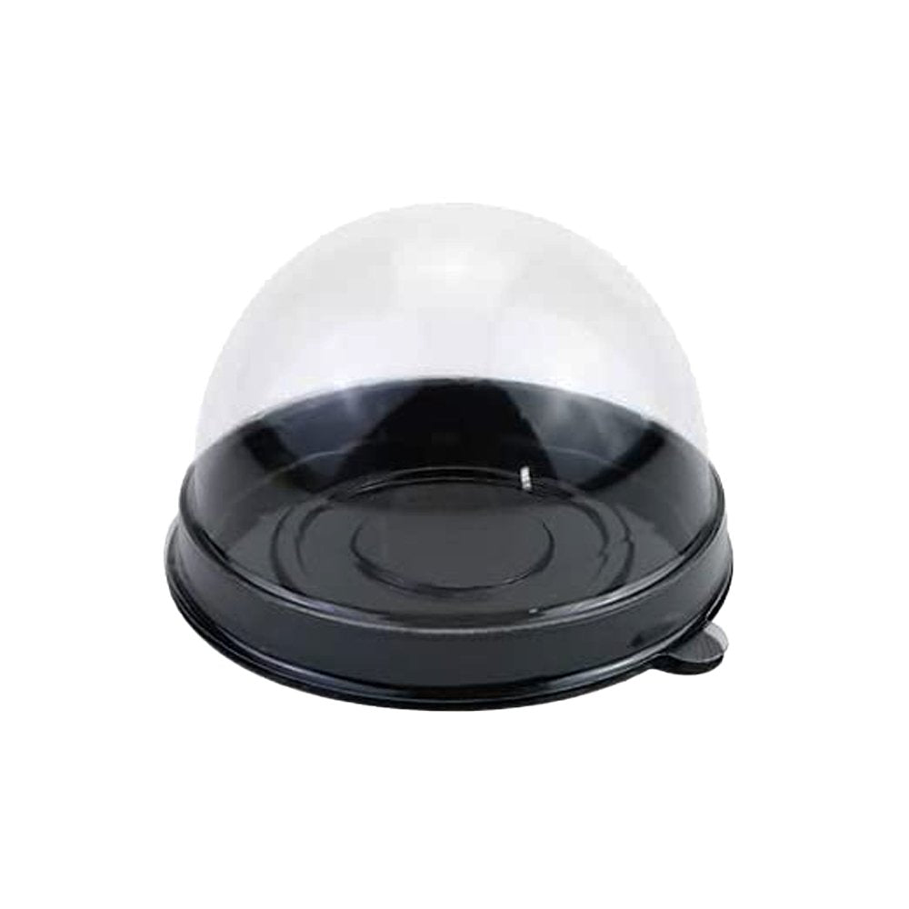 70mm Black Base With Dome Lid - TEM IMPORTS™