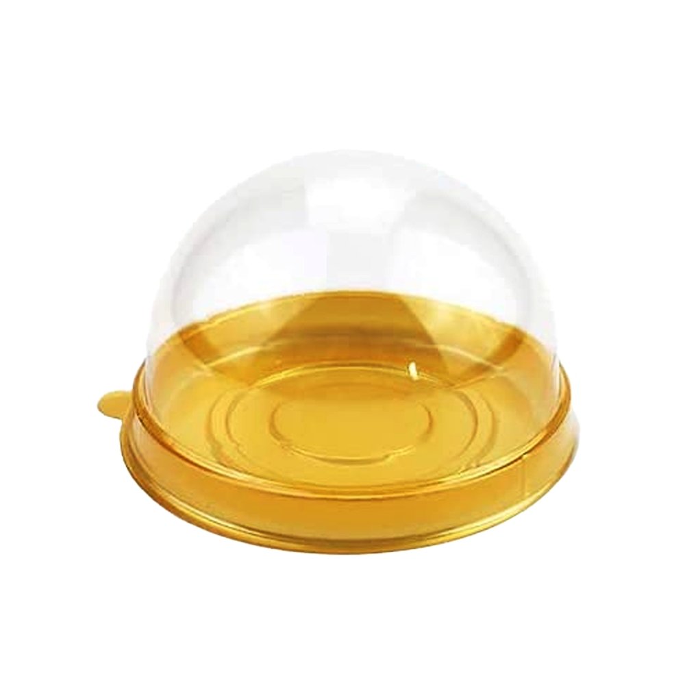 70mm Gold Base With Dome Lid - TEM IMPORTS™