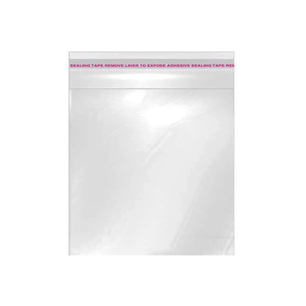 70x70mm Clear Self Adhesive Sealing Bag - Pk100 - TEM IMPORTS™