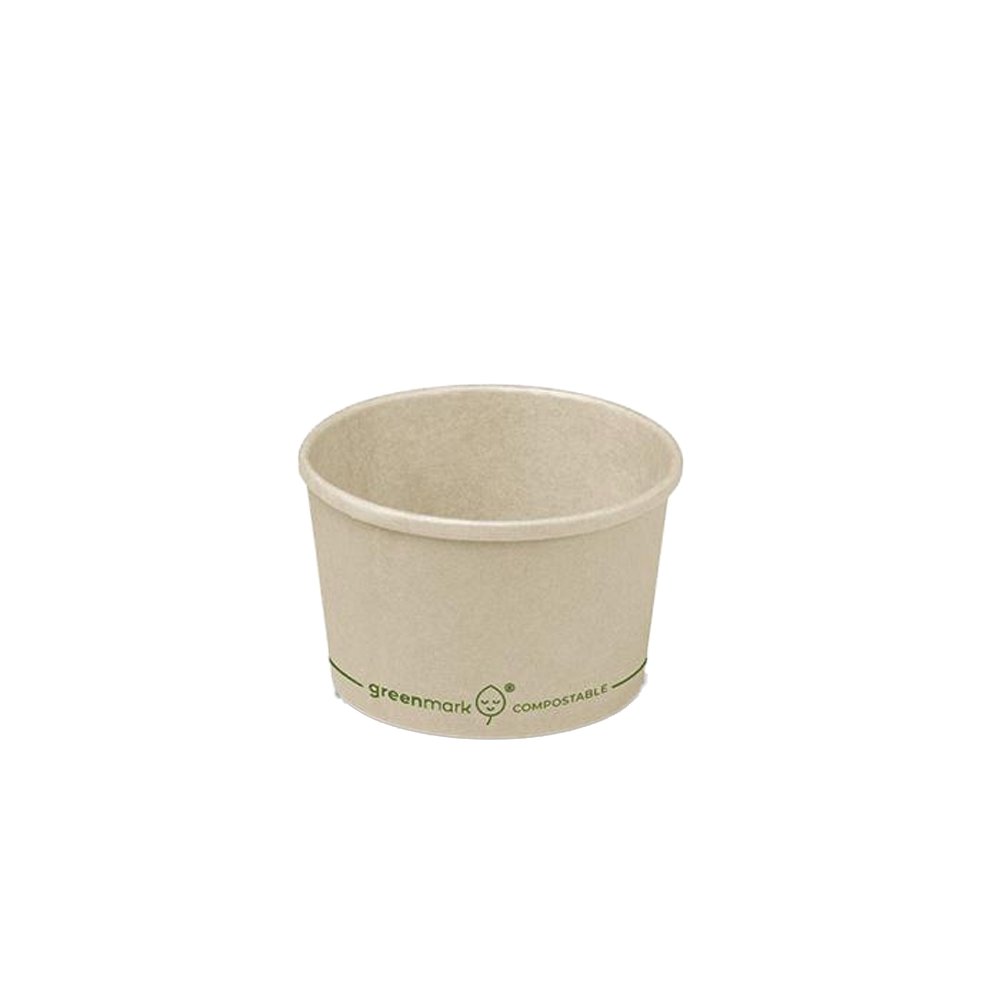 8oz/240mL PLA Coated Bamboo Paper Soup Cup - TEM IMPORTS™
