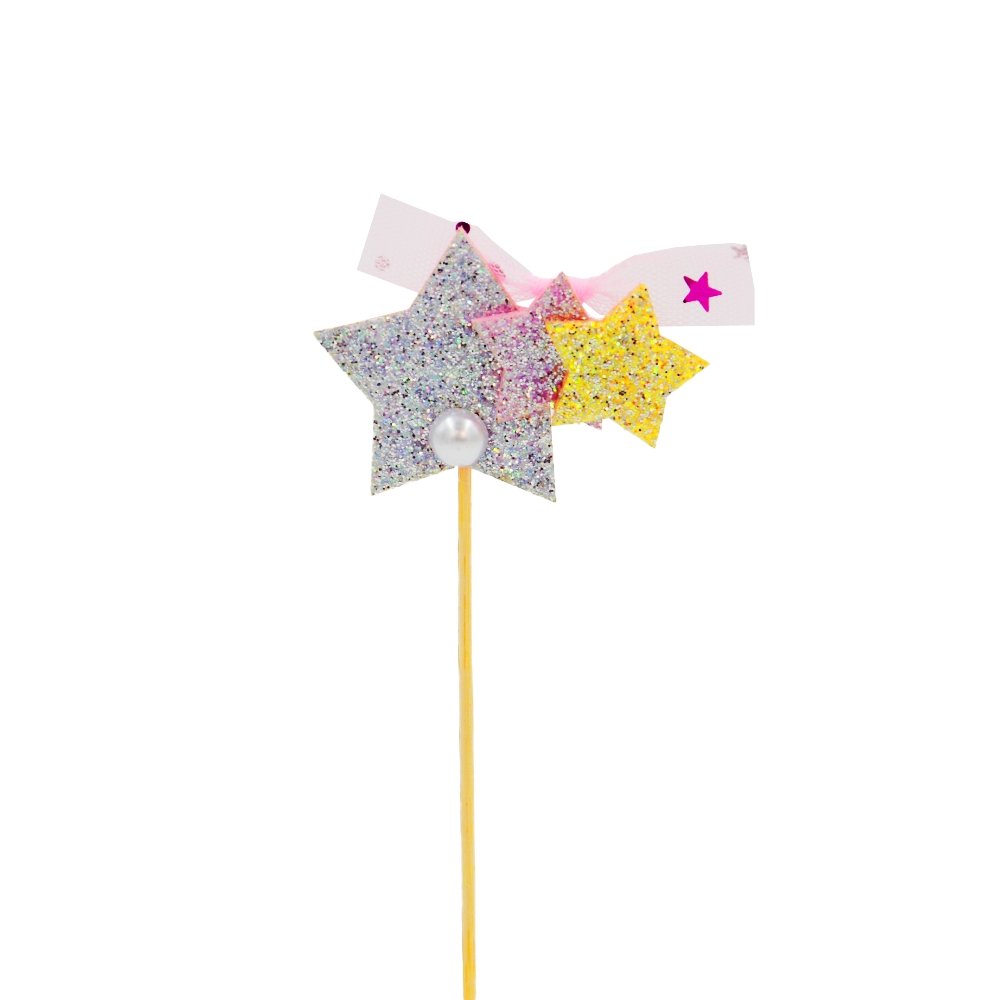 Blue Three Stars With Lace Cake Topper - TEM IMPORTS™