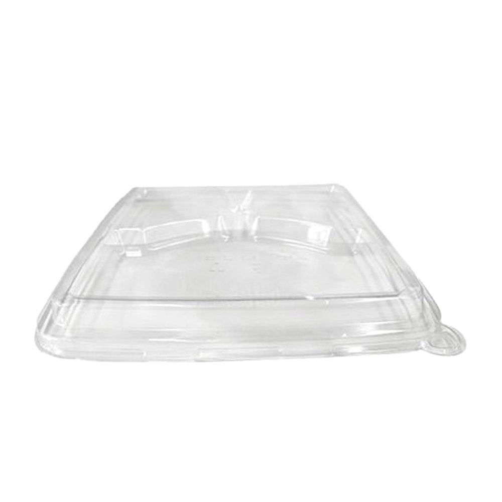 Clear PET Lid For Sugarcane 9" Compartment Tray - TEM IMPORTS™