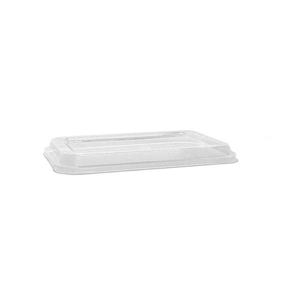 Clear PET Lid For Sugarcane Tray 18oz - TEM IMPORTS™