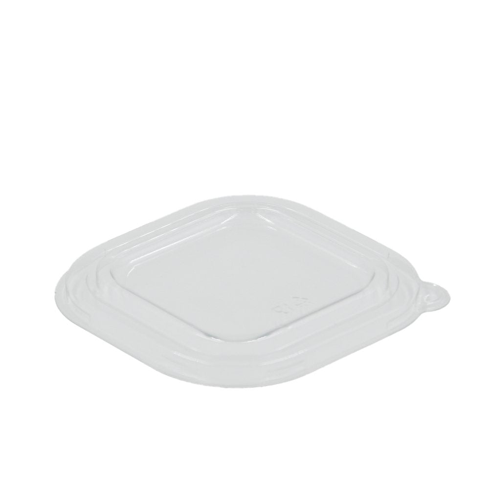 280ml square clear lid