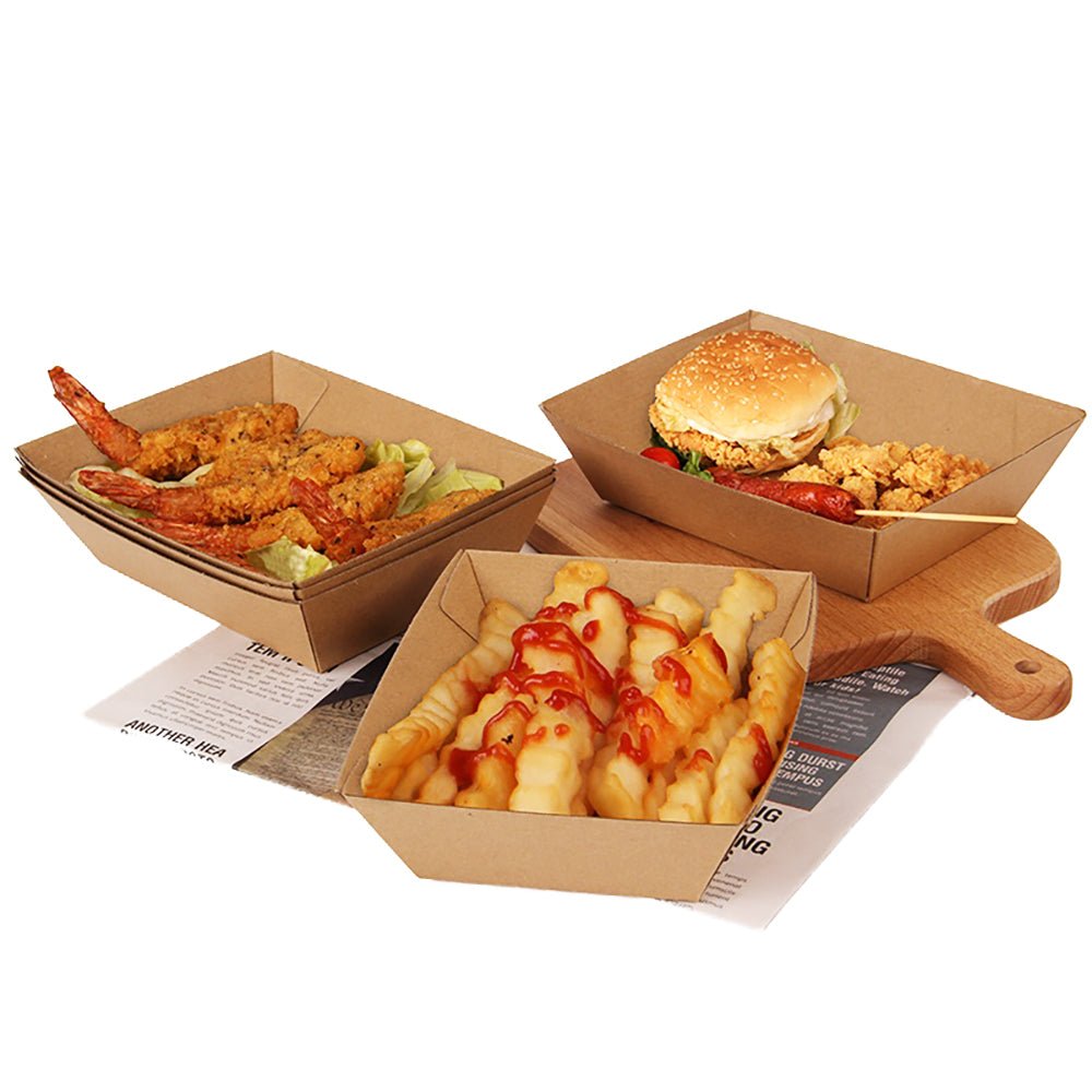 corrugate tray, perfect for takeaway food 