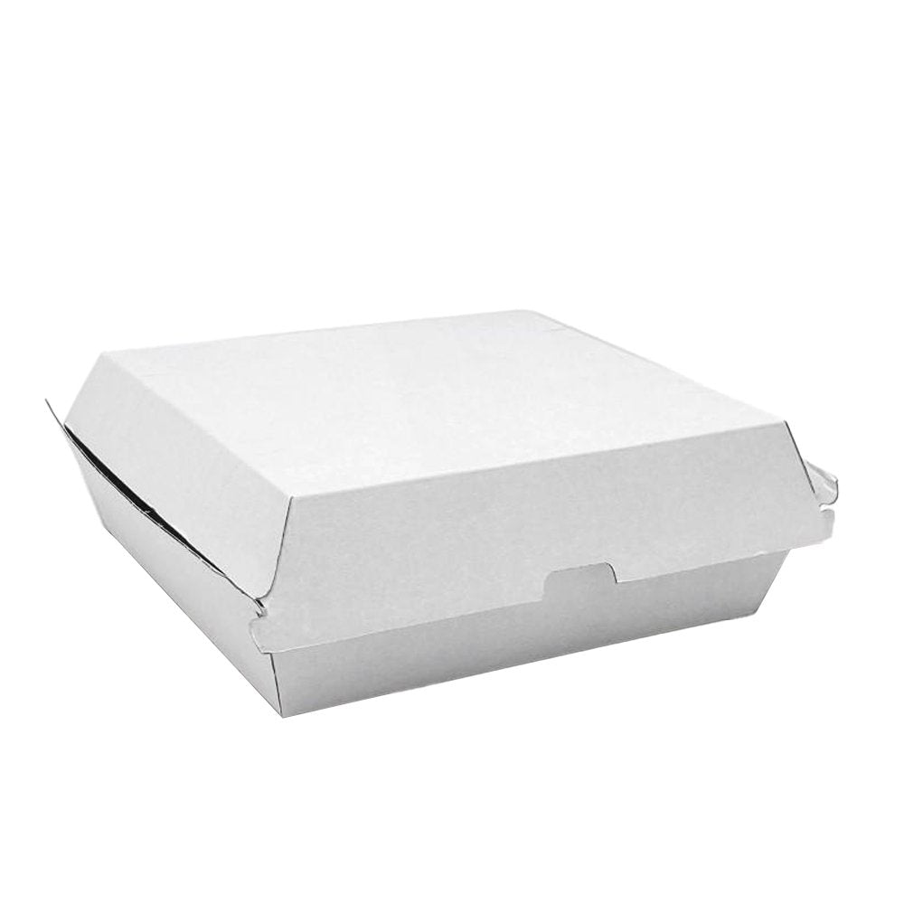 Corrugated Plain White Dinner Box - TEM IMPORTS™