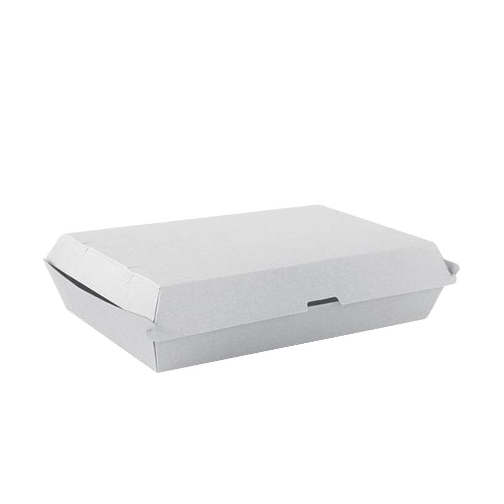 Corrugated Plain White Family Dinner Box - TEM IMPORTS™