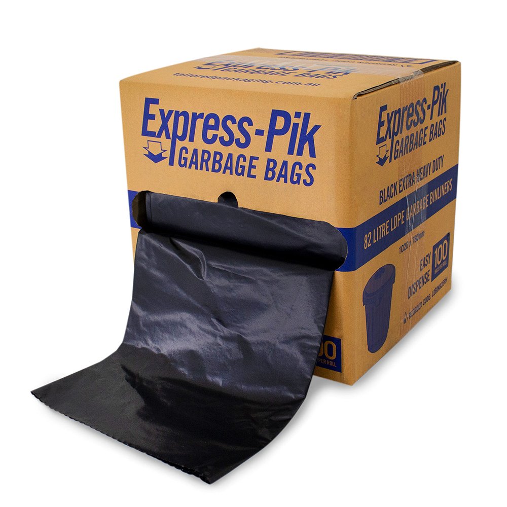Express-Pik 82 Litre Garbage Bags - On Roll - TEM IMPORTS™