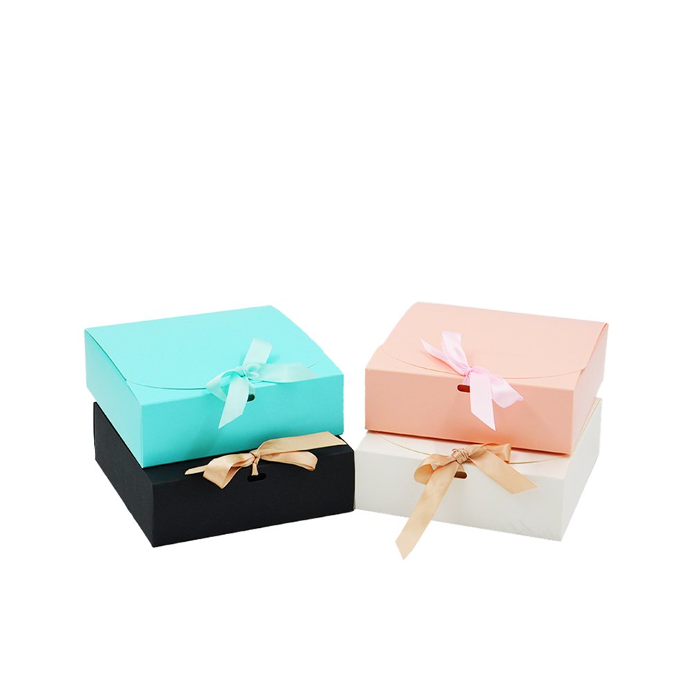 Extra Small Sleek Paper Box With Ribbon - TEM IMPORTS™