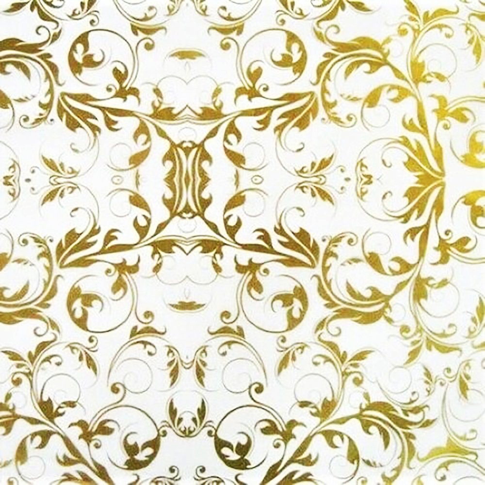 Gift Wrapping Tissue Paper - Gold Florentine - Pk10 - TEM IMPORTS™