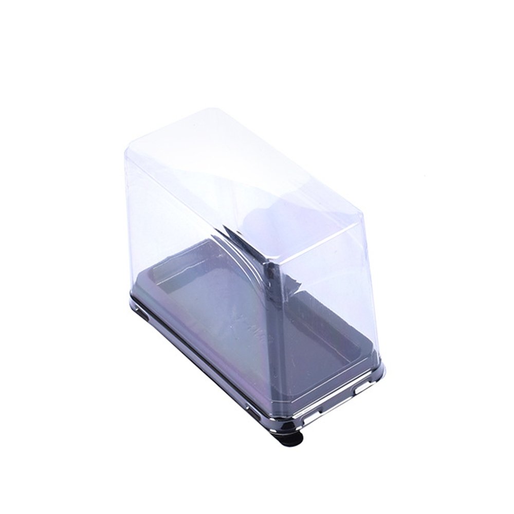 H100mm Individual Tall Rectangular Container With Lid - TEM IMPORTS™