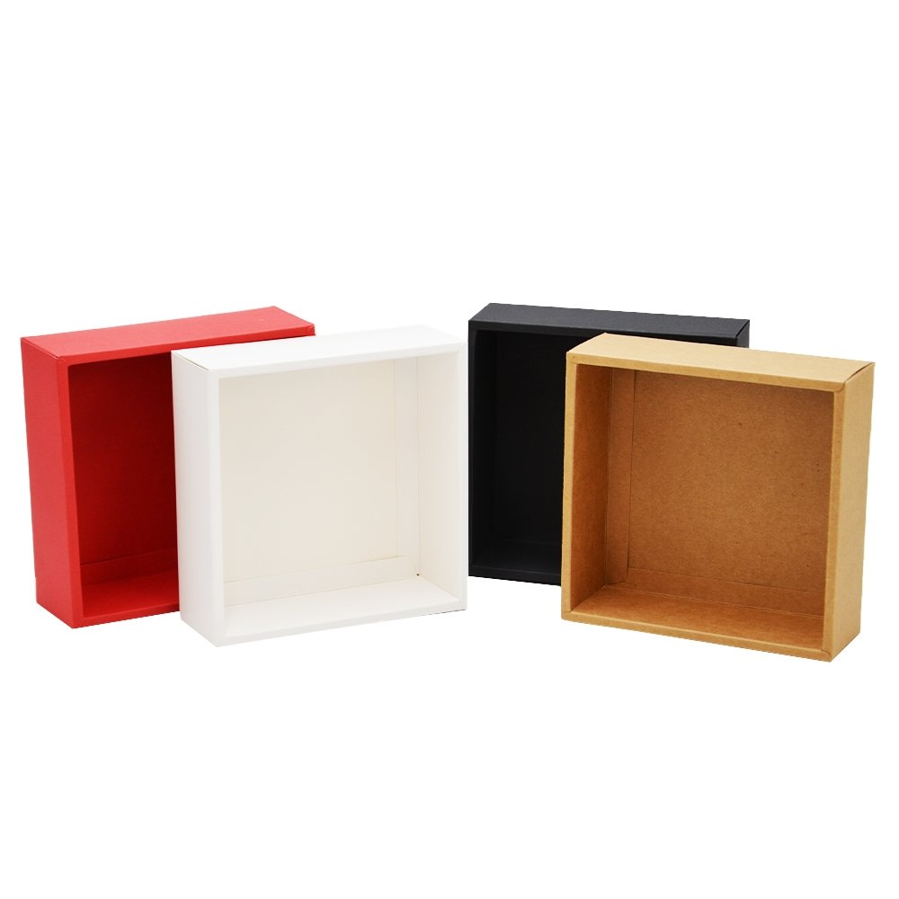H60mm Ex Small Square D/Wall Paper Box-Kraft - TEM IMPORTS™