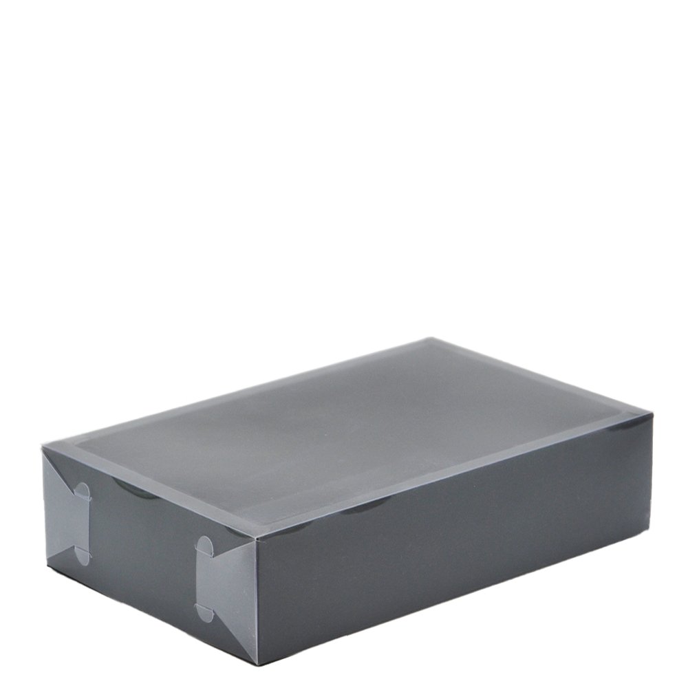 H70mm Small Rectangular D/Wall Paper Box-Black - TEM IMPORTS™
