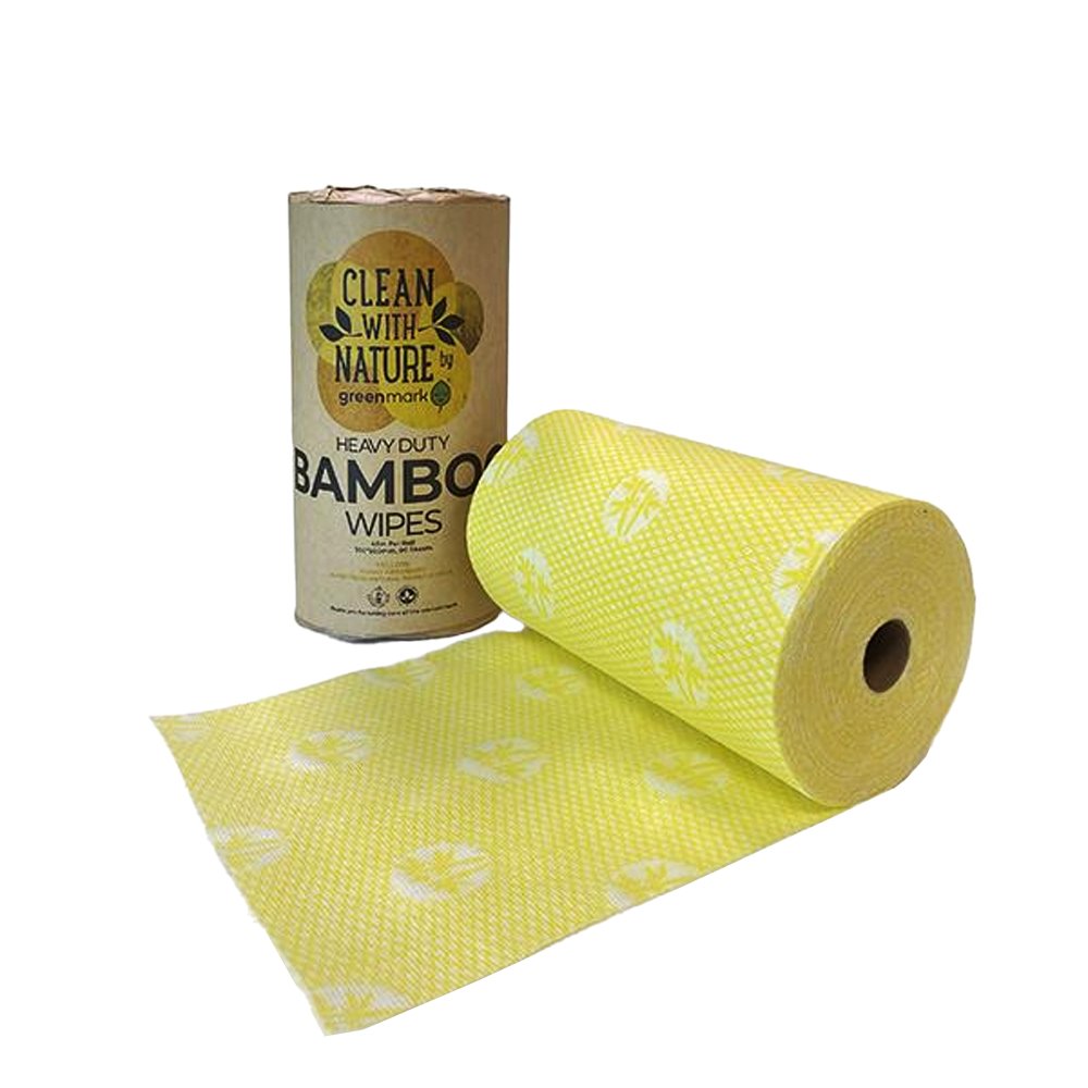 Heavy Duty Multi-Purpose Bamboo Wipes - Yellow - TEM IMPORTS™