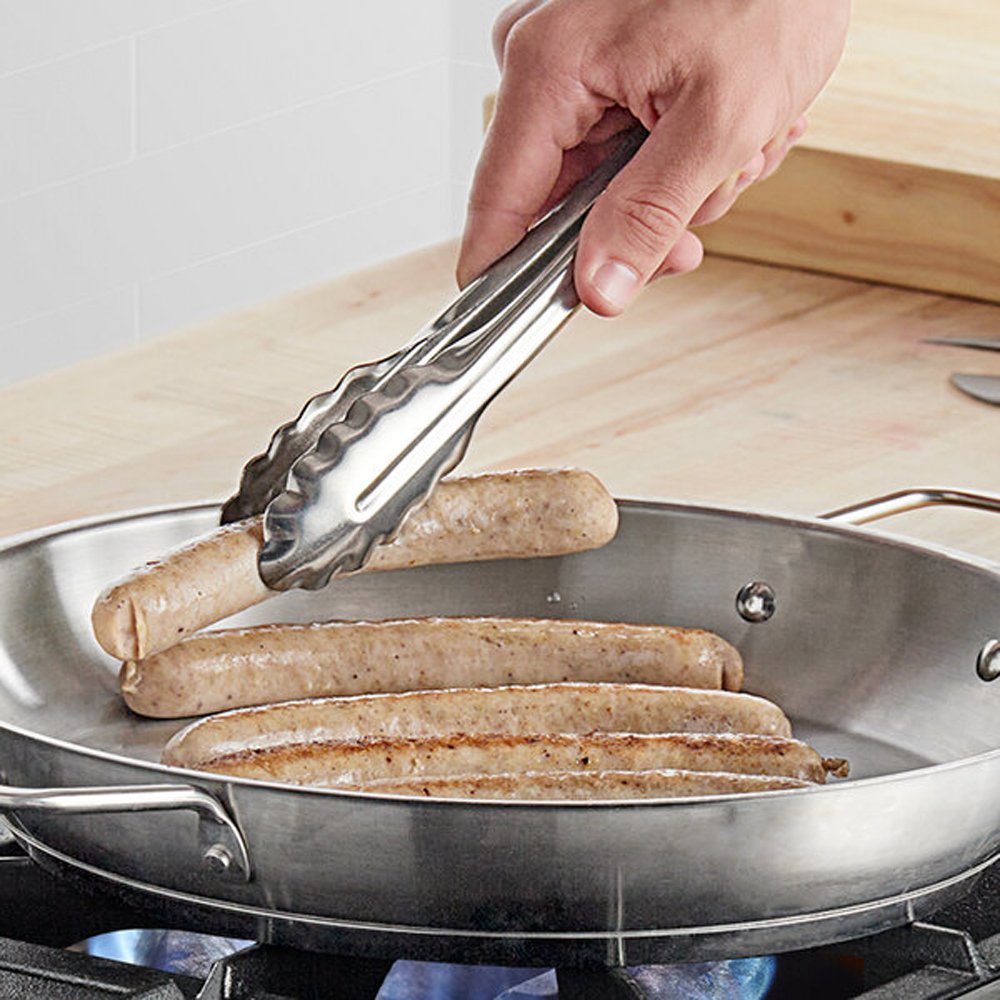 KH Classik Chef Tongs Heavy Duty Stainless Steel - 23cm - TEM IMPORTS™