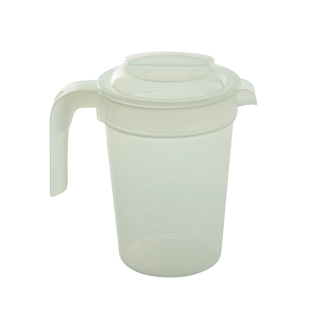 KH Healthcare Traditional Graduated Jug 1Lt Clear - TEM IMPORTS™