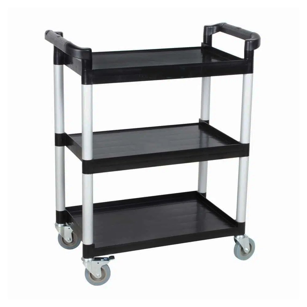 KH Small 3 Tier Utility Trolley - Black - TEM IMPORTS™