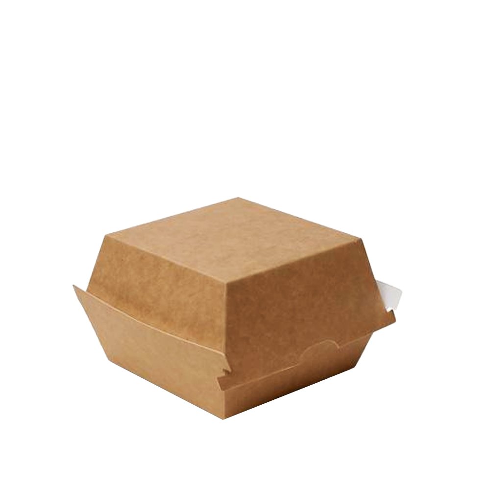 Kraft Cardboard Burger Box - TEM IMPORTS™