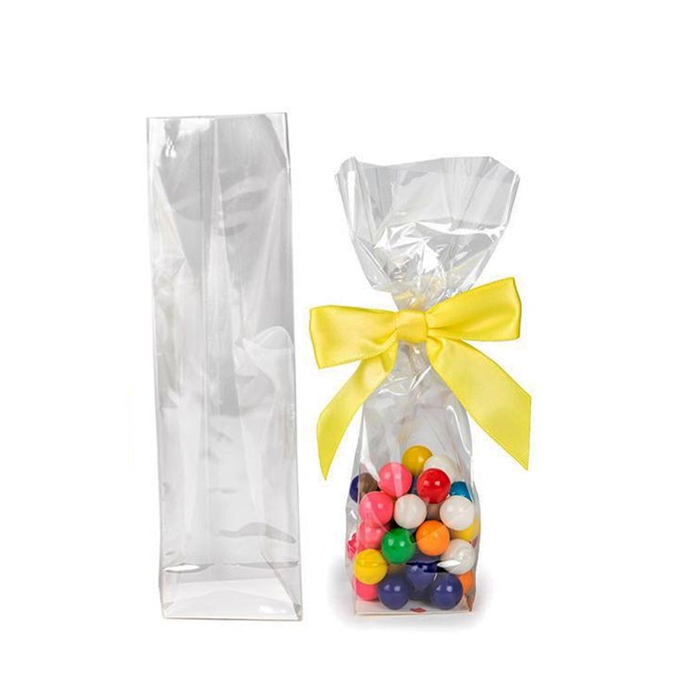 Large Clear Poly Bag With Gold Card - TEM IMPORTS™