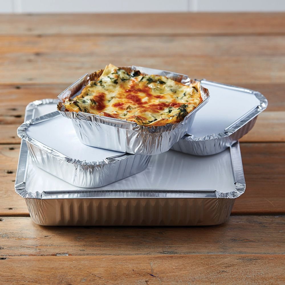 Lid To Suit 600mL Foil Compartment Meal Trays - TEM IMPORTS™
