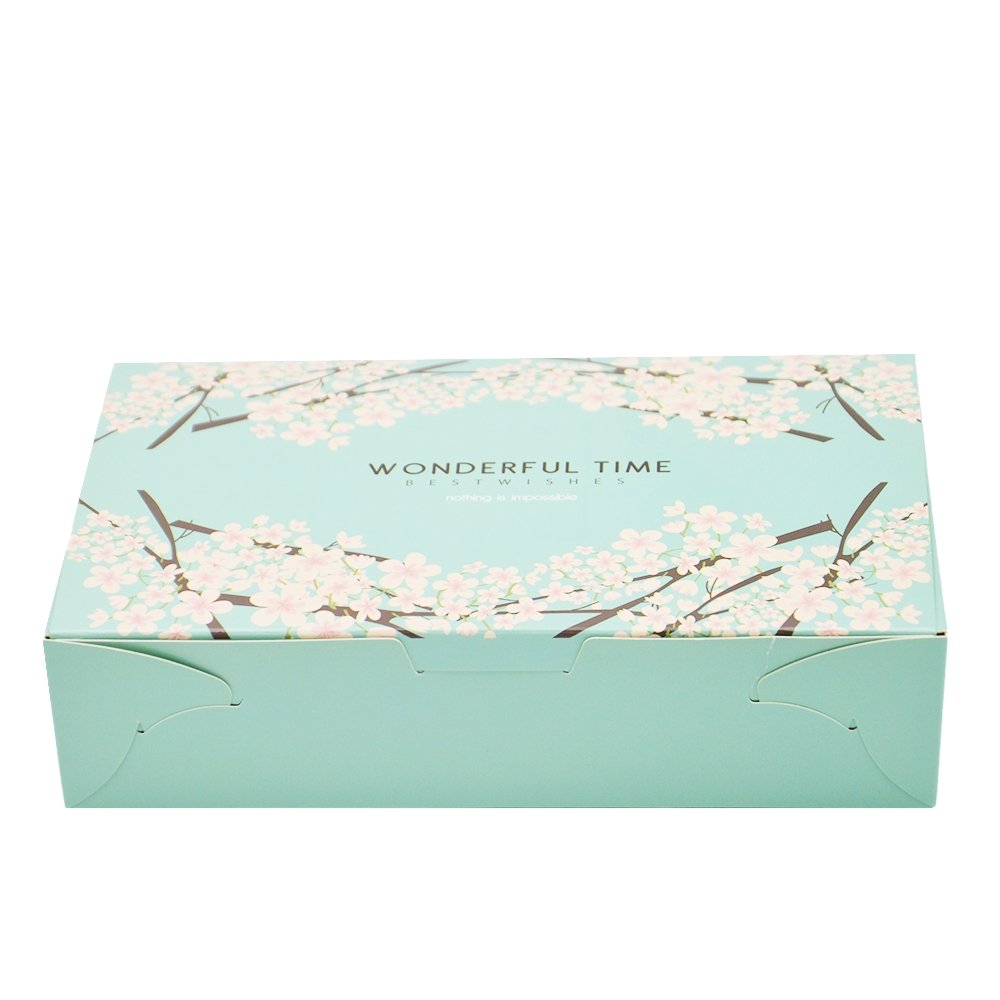 Medium Rectangular Patisserie Paper Box - Blossom - TEM IMPORTS™