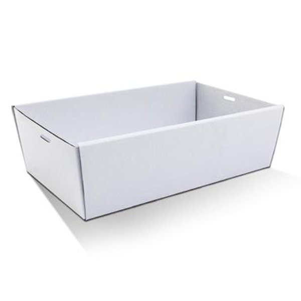 Medium White Catering Box - Tray - TEM IMPORTS™