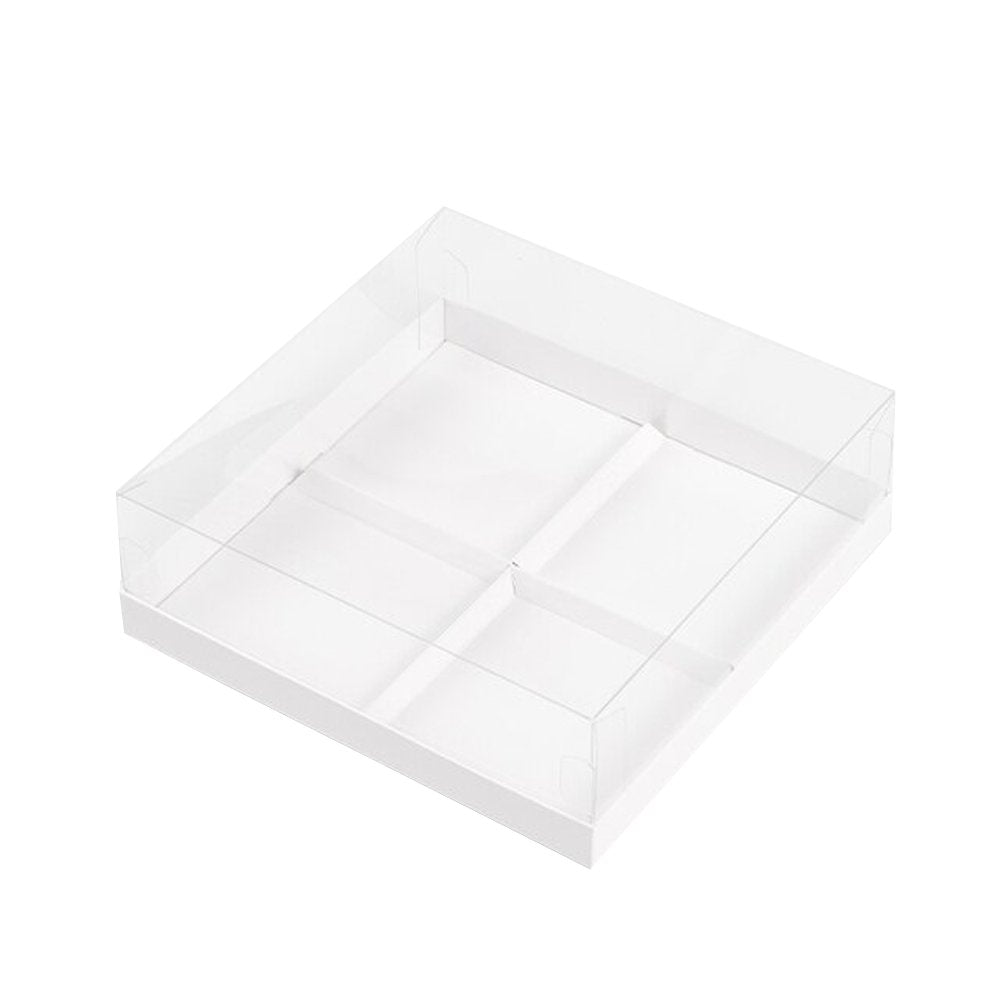 Mini Square Clear Flat Cake Box