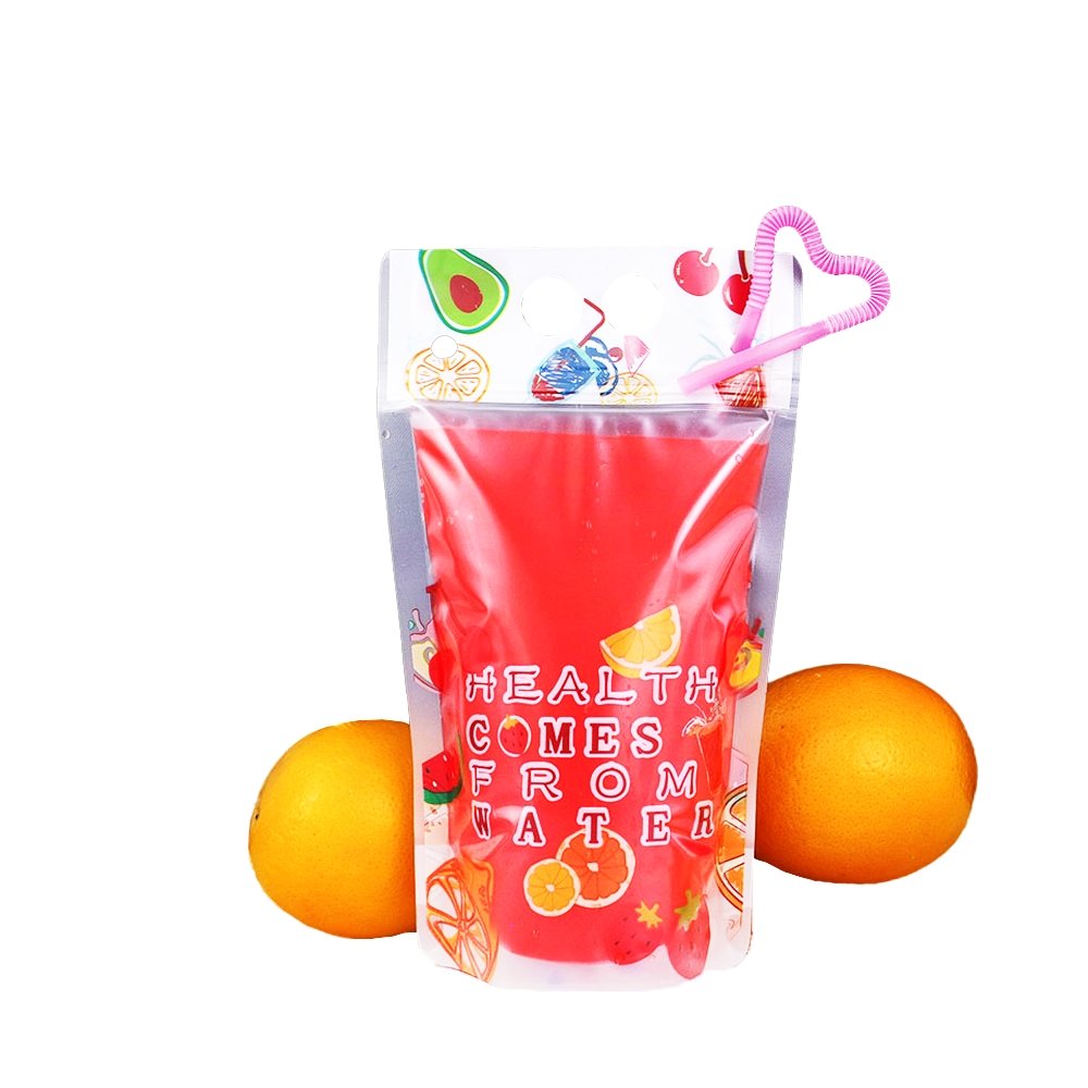 Mixed Fruits Print Reusable Ziplock Bag-Pk50 - TEM IMPORTS™
